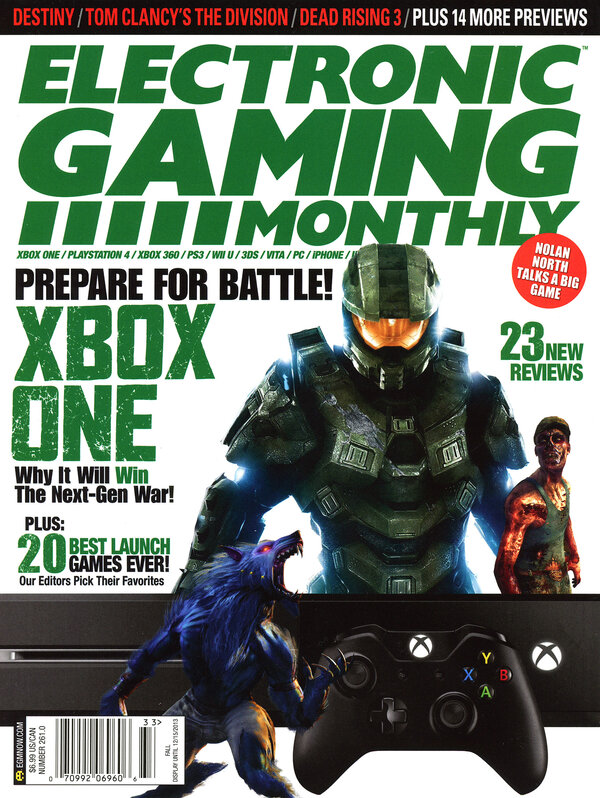 Electronic Gaming Monthly Issue 261 (Fall 2013) cover